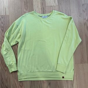 Alpine Design Women's Crewneck Sweater in Lime